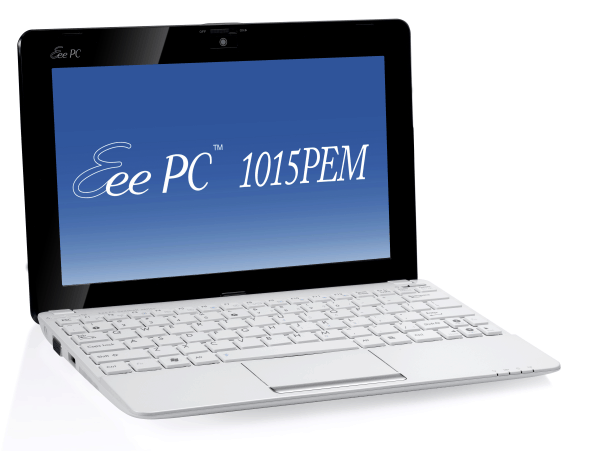 asus eee pc 1015pem dual core atom white netbook ASUS Eee PC 1015PEM Dual Core Atom Netbook Released